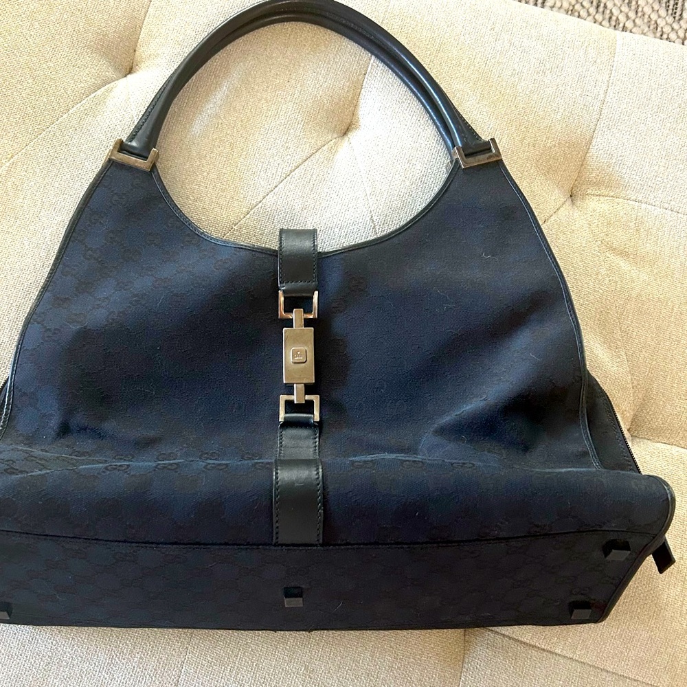 Vintage Gucci Black bag: large